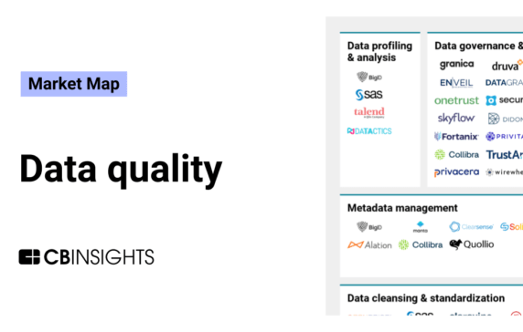 The data quality market map