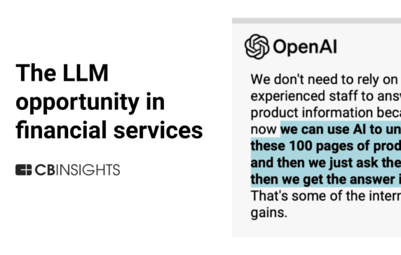 How are financial services players jumping on the LLM opportunity?